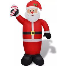 Artículos de Fiesta vidaXL Inflatable Decorations Santa Claus (242358)