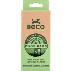 Degradable Poop Bags Unscented 60-pack