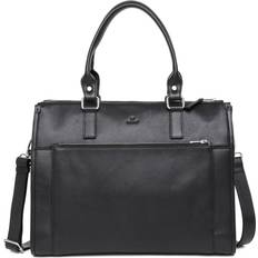 Silber Laptoptaschen Adax Lulu Napoli Workbag 14" - Black