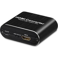 Hdmi spdif INF HDMI-HDMI/SPDIF/3.5mm F-F Adapter