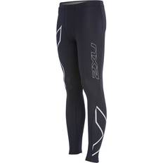 Compression tights men 2XU Hyoptik Thermal Compression Tights Men - Black/Silver Reflective