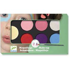 Metallic farben Djeco Kinderschminke Palette 6 Farben