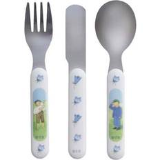 Plast Barnbestick Rätt Start Elsa Beskow Cutlery Set Pelles