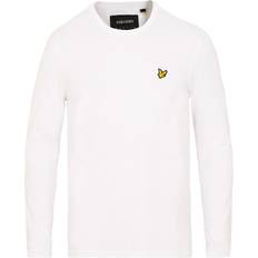 Lyle & Scott Herr T-shirts Lyle & Scott Long Sleeve T-shirt - White