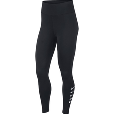 Réflecteurs Collants Nike Swoosh Run Tight 7/8 Black/Silver Female