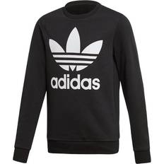 adidas Trefoil Crew - Musta