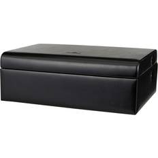 Windrose Merino Charm Jewelry Box - Black