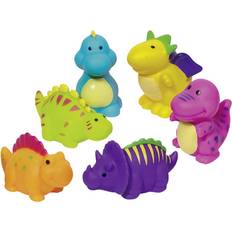 Plástico Juguetes de baño Goki Water Squirters Dinosaurs 6 Assorted 13118