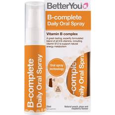 Fersken Vitaminer & Mineraler BetterYou B-complete Oral Spray 25ml 1 stk