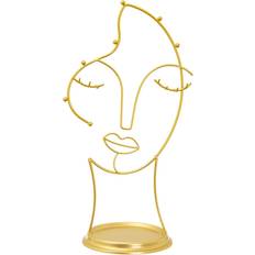 Maya Wire Jewellery Stand - Gold