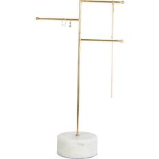 Grey Jewellery Stands Sass & Belle Jewellery Stand - Brass/Marble