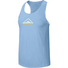 Nike City Sleek Tank Top Women - Psychic Blue/Laser Orange