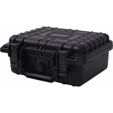 Cámara réflex Estuches de Transporte y Bolsas de Transporte vidaXL Maletín Protector Para Equipos 27x24,6x12,4 Cm Negro