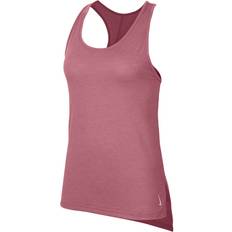 Verde - Yoga Canottiere Nike Yoga Layer Tank Red - Female