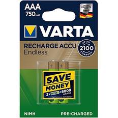 Accu aaa Varta AAA Accu Rechargeable 750mAh 2-pack