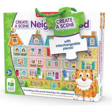 Halpa Lattiapulmapelit The Learning Journey Create a Scene My Neighborhood 60 Pieces