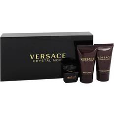 Gift Boxes Versace Crystal Noir Mini Gift Set EdT 5ml + Body Lotion 25ml + Shower Gel 25ml