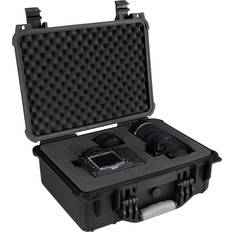 Asa superior Estuches de Transporte y Bolsas de Transporte tectake Fotokoffer Universalbox L