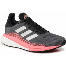 Adidas 48 ⅓ Chaussures de Course adidas SolarGlide 3 ST W - Grey Five/Crystal White/Signal Pink/Coral