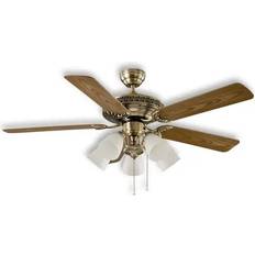 Ventilateurs CasaFan Centurion Ventilateur De Plafond Laiton Antique