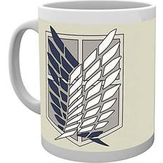 Wood Cups GB Eye Attack on Titan Badge Mug 30cl