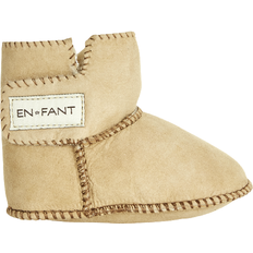 En Fant Sheepskin Bootee - Tan (E811840 153)