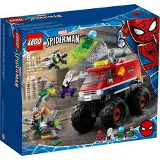 Lego monster truck LEGO Marvel Spider Mans Monster Truck vs Mysterio 76174