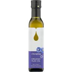 Sukkerfritt Olje og eddik Clearspring Organic Flax Oil 25cl