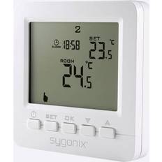 Thermostats de Chauffage au Sol Sygonix SY-4500818 Thermostat dambiance encastré programme hebdomadaire