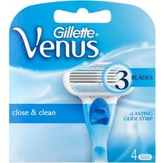 Shaving Accessories Gillette Venus Close & Clean Cartridges 4-pack