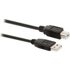Kabler Valueline CCA USB A - USB B 2.0 2m
