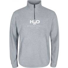 H2O Blåvand Half Zip Fleece Top - Grey Melange