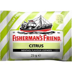 Sukkerfritt Tabletter og pastiller Fisherman's Friend Citrus 25g