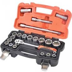 Topnøglesæt BoXer® 31758 Ratchet Wrench Set 23 Piece Skralle