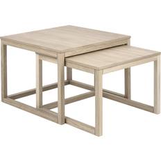 Actona Cante Table Basse 70x70cm 2pcs