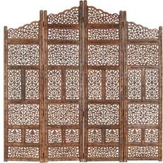 vidaXL Hand Carved Room Divider 160x165cm