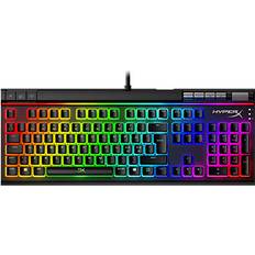 HyperX Claviers de Jeu - Mécanique HyperX Clavier Gaming Personnalisez La Barre Lumineuse Mécanique Noir