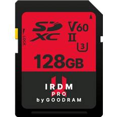 120 MB/s - 128 GB - SDXC Hukommelseskort GOODRAM IR PRO SDXC Class 10 UHS-II U3 V60 265/120MB/s 128GB