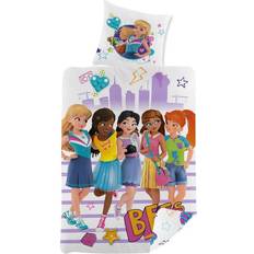 Lego Textilier Barnrum LEGO Friends 2in1 BFF Bedding Set 140x200cm