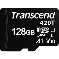 Transcend 420T microSDXC Class 10 UHS-I U1 V10 A1 128GB