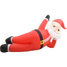 Sort Oppustelige dekorationer vidaXL Inflatable Decorations Santa Claus (289300)