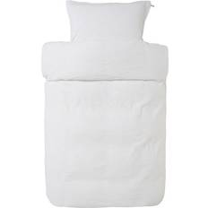 Striped Crepe Baby Bedding