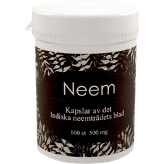 Neem hälsokost kosttillskott Life Products Neem 500mg 100 st