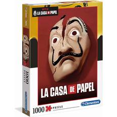 La casa de papel Maskerad Clementoni Netflix La Casa De Papel 1000 Bitar