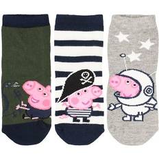 Gurli Gris Strømper Børnetøj Name It Peppapig Alec Socks 3pack - Dark Sapphire (13187243)