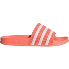 adidas Adilette Slides - Semi Flash Orange/Cloud White/Semi Flash Orange