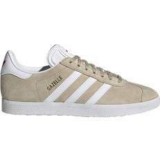 Beige - adidas Gazelle Skor adidas Gazelle W - Savanna/Cloud White/Glory Red