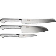 Satake Kitchen Knives Satake Tareq Taylor TTKSET3 Paring Knife, Cooks Knife, Bread Knife
