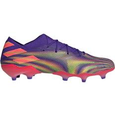 Homme - Vert Chaussures de football Adidas Nemeziz.1 FG - Energy Ink/Signal Pink/Signal Green/Coral