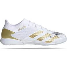 Adidas predator 20.3 Barnskor adidas Predator Mutator 20.3 - Cloud White/Gold Metallic/Core Black